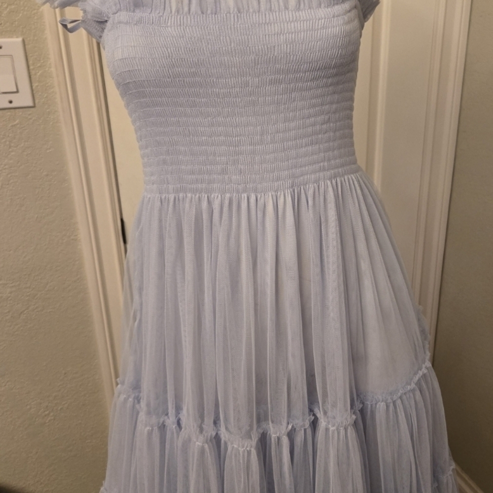 Hill House Baby Blue Ellie Napping Dress NWT